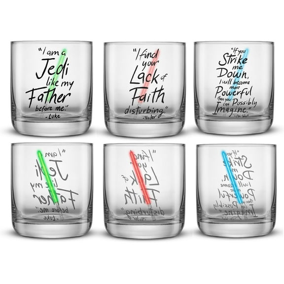 Star Wars™ Lightsaber Collection Drinking Glasses