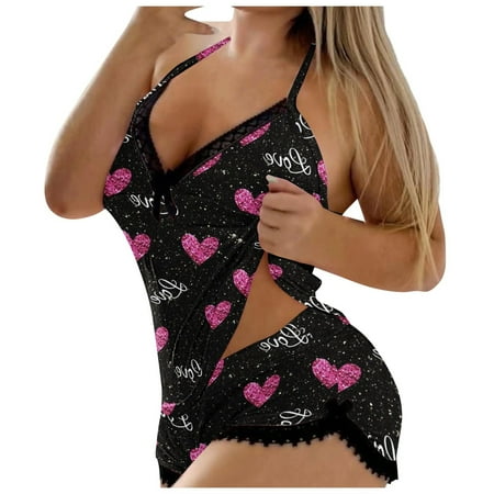 

TQWQT Womens Sleepwear Plus Size Womens Sexy Floral Printed Lingerie Babydolls Sexy Lingerie Lace Chemises Outfits