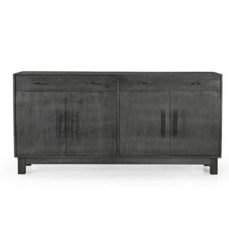 Sparrow Solid Wood 4 Door Sideboard - Gray