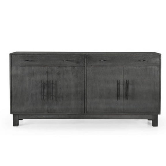 Sparrow Solid Wood 4 Door Sideboard - Gray