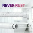 thumbnail image 4 of LSFA White Drill-Free Tension Shower Curtain Rod, 1-Inch Non-Slip Rustproof, Adjustable 28-74 Inch, 4 of 9