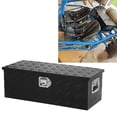 thumbnail image 4 of Boîte à Outils pour Lit de Camion, Boîte à Outils en Aluminium Robuste pour Remorque de Lit de Camionnette RV, Boîte de Rangement pour Languette de Remorque Extérieure à 5 Barres avec Clés et Verrou, 30 Po X 13 Po X 10 Po, 4 of 7