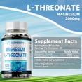thumbnail image 6 of Magnesium L-Threonate - Enhances Memory and Attention, Improves Cognitive Abilities, and Promotes Brain Health - 120 Capsules, 6 of 6