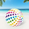 thumbnail image 6 of Beach Ball Pool Game Inflatable Swimming Pool Toys for Holiday Yard Beach Dot, 6 of 8