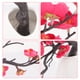 thumbnail image 3 of GOOHOCHY Flor de ciruela artificial Fliga de ciruela falsa en la maceta decorativa artificial en macetas bonsai, 3 of 7