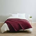 thumbnail image 3 of Sunbeam Queen Electric Heated MicroPlush Blanket in Garnet with Dual Digital Display Controllers, 3 of 3