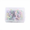 thumbnail image 1 of Baohd 100Pcs Plastic Flat Head Pins Straight Quilting Pins Mixed Color DIY Sewing Needles, Bow Tie, 1 of 9