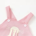thumbnail image 6 of Tanghaowl Toddler Baby Gilrs Jumpsuit My First Easter Baby Girl Boy Outfit Sleeveless Bodysuit Rabbit Bunny Knit Strap Romper Jumpsuit Summer Clothes Fashion Baby Girl Clothes, 6 of 8