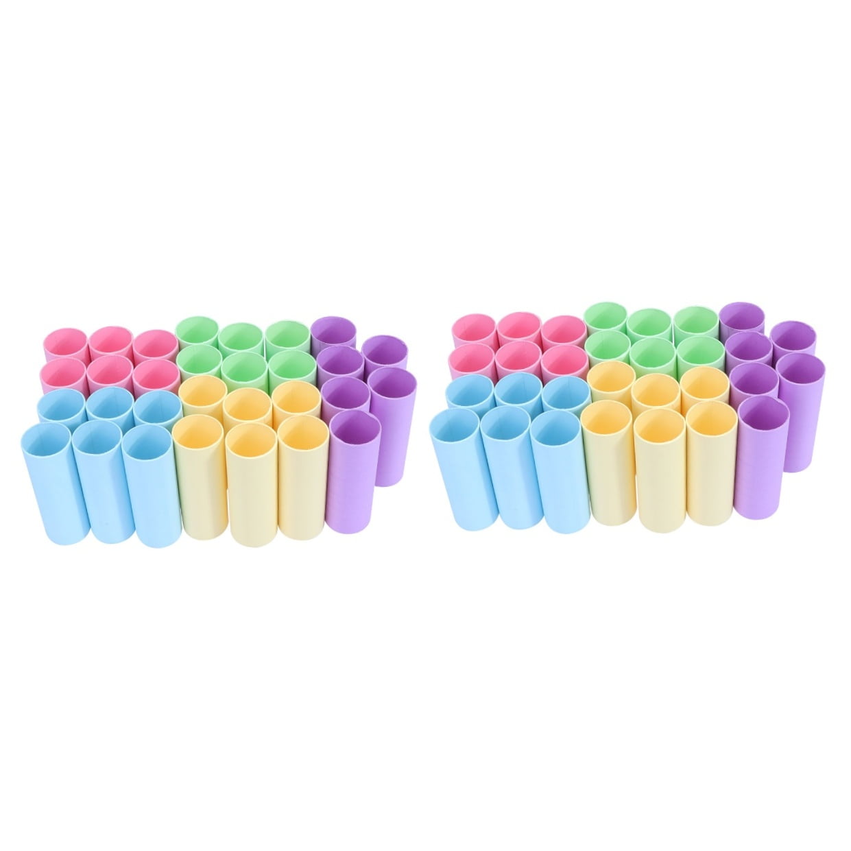 DINHEAROM Cardboard Tubes Kraft Paper Shipping 40Pcs 11Cm Height