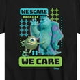 thumbnail image 3 of Monsters Inc. - We Scare Because We Care  - Toddler & Youth Short Sleeve Graphic T-Shirt, 3 of 5