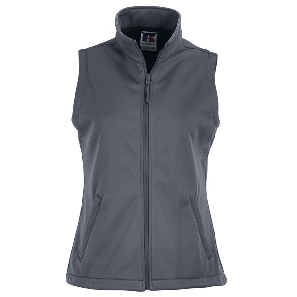 Russell - Chaleco modelo Smart Softshell para mujer (Gris militar) Russell UTBC1510_convoygrey