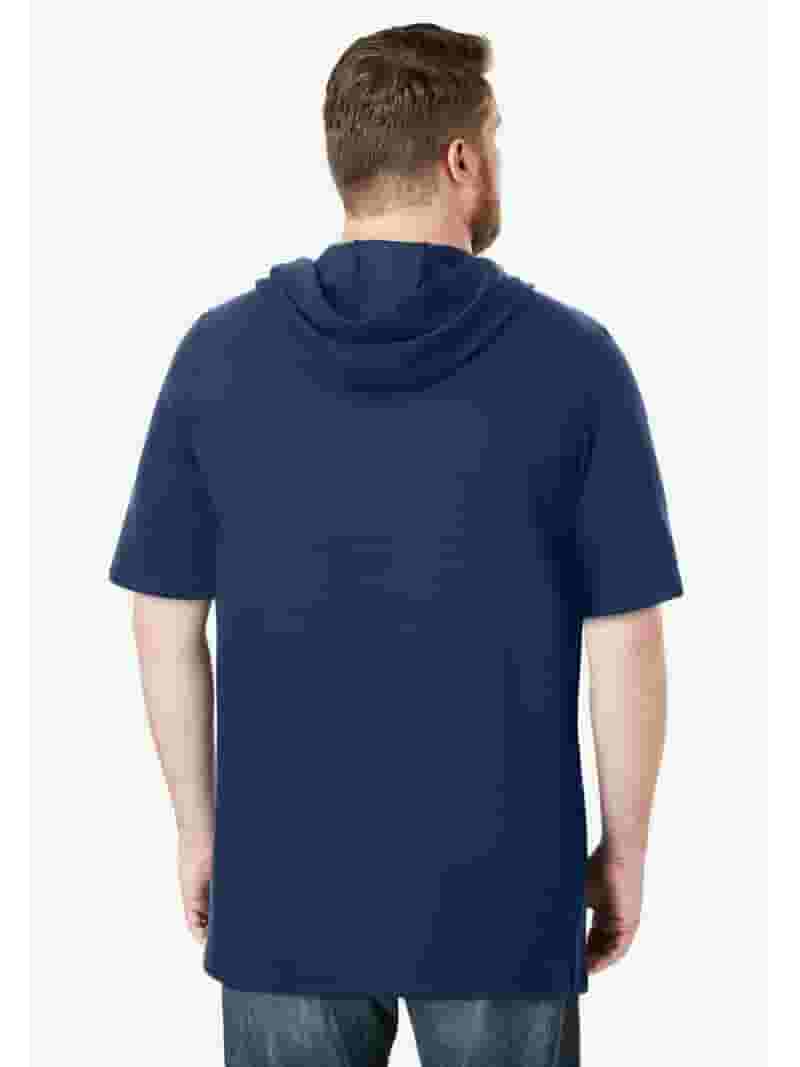 訳あり商品 Short-Sleeve Tall & Big Men's Blues Liberty Hoodie Walmart.com - Clothing