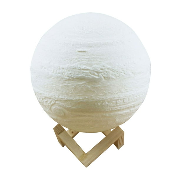 10cm 3 94in Moon Night Light 3d Printed Moon Globe Lamp 2 Colors Warm And Cool White 3d Glowing Moon Lamp With Stand Touch Control Brightness Usb Charging For Home Christmas Decoration Walmart Com
