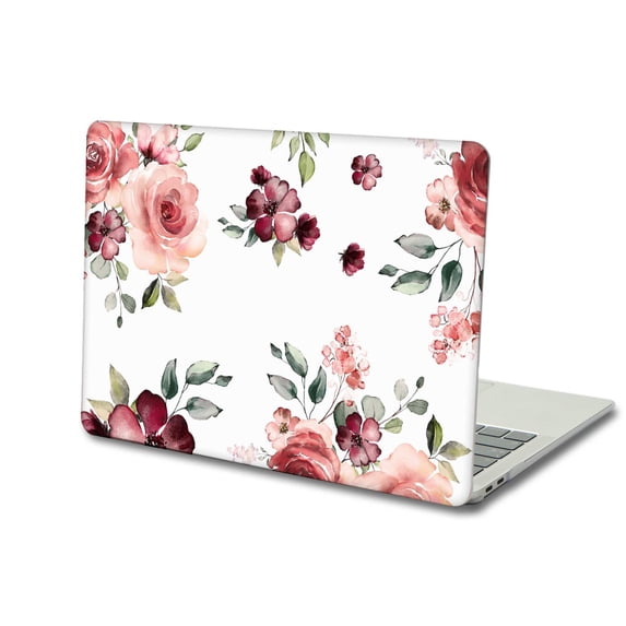 KSK KAISHEK Plastic Hard Shell Case Only for 2018/2019/2020/2021/2022 Released MacBook Air 13 inchs Retina Display and Touch ID Model: A1932/A2179/A2337 m1 Flowers 232