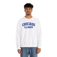 thumbnail image 5 of Chicago Illinois Sweatshirt Gifts Crew Neck Shirt Long Sleeve Unisex, 5 of 7