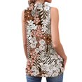 thumbnail image 4 of Camiseta Sin Mangas Para Mujer, Chaleco Sin Mangas Estampado A La Moda, Camiseta, Blusa, Tops Informales Odeerbi  ODB151829, 4 of 5