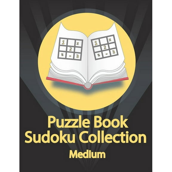 Puzzle Book, Sudoku Collection Medium: Sudoku Puzzles With Solutions At The Back. Puzzle book for adults- Entertaining G, (Paperback)