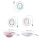 thumbnail image 2 of Matsuzay Bidet plegable Bañeras profesionales Masaje Sit Bath Baño portátil Inodoro medicado Bañera de descarga para ancianos embarazadas Juegos de accesorios de baño Blanco Gris, 2 of 6