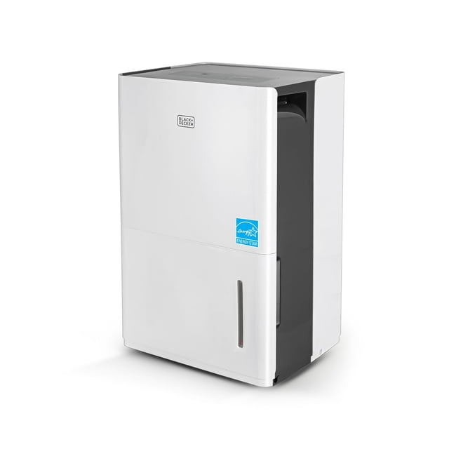 BLACK+DECKER 4500 Sq. Ft. Dehumidifier for Large Spaces and Basements, Energy Star Certified, BD50MWSA
