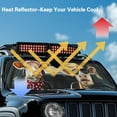 thumbnail image 4 of KUIFORTI Funny Sun Shade Windshield Cover Cute Cow Window Sun Visor for UV Rays & Heat Protection, Easy to Install, 4 of 6