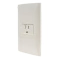 thumbnail image 2 of Placa Con Contacto Polarizado Leviton Blanco 15A 125-250V, 2 of 3