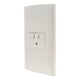 thumbnail image 2 of Placa Con Contacto Polarizado Leviton Blanco 15A 125-250V, 2 of 3
