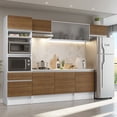 thumbnail image 2 of Cocina Integral Completa Madesa 300cm Topazio 01 - Blanco/Marrón, 2 of 8