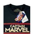 thumbnail image 4 of Marvel Chandail à Capuchon Noir pour Femmes Captain Marvel (Très Grand), 4 of 4