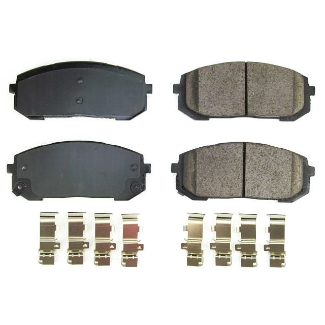 Power Stop Front Z17 Evolution Ceramic Brake Pads with Hardware 17-2302
