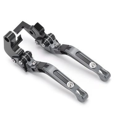 Cool Blue Motorcycle Handlebars - CNC Aluminum Brake & Clutch Levers For Tenere 700 & MT-10/FZ-10