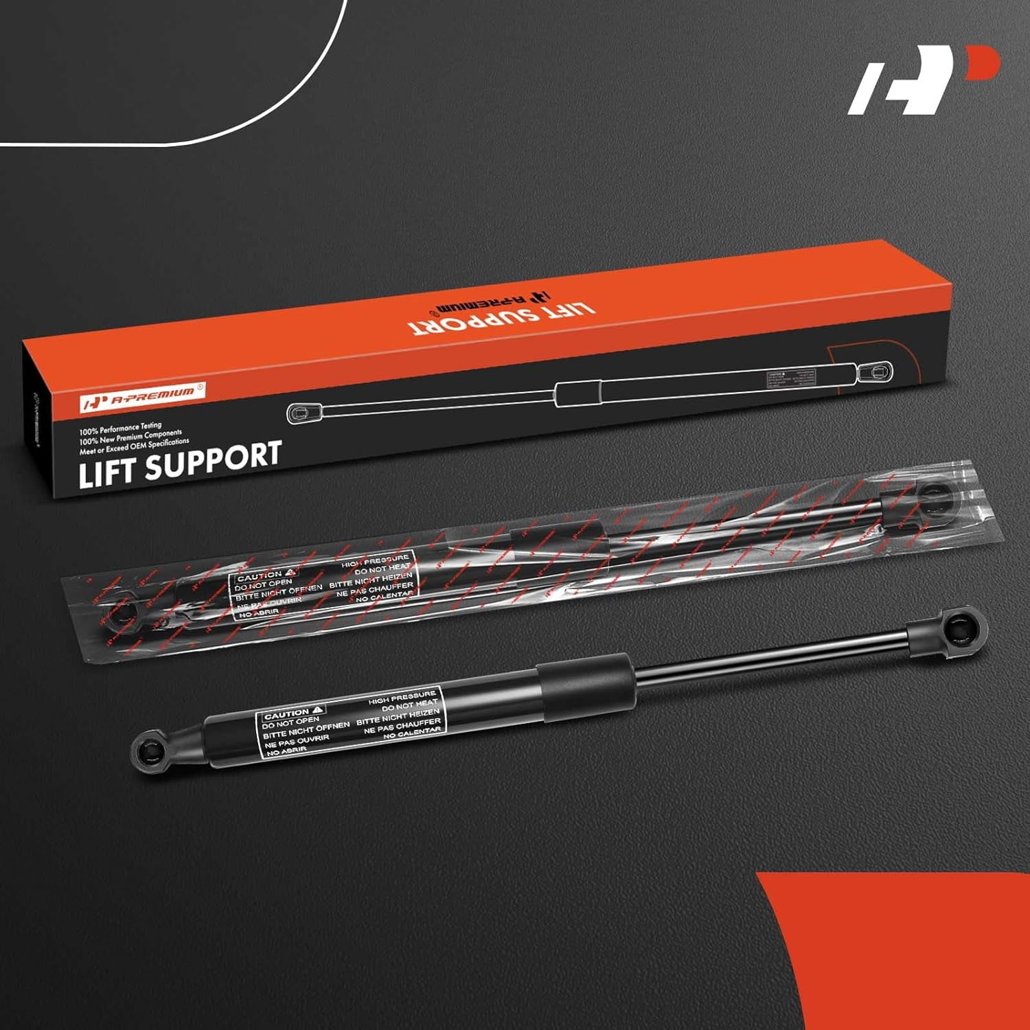 Rear Liftgate Support Struts For Lexus UX200 UX250h UX300h – Pair Of Power Lift Shock Struts, Left & Right Side Replacement