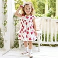 thumbnail image 6 of Zszcpp Mini Dress For Toddler Girl Comfort Fly Sleeve Personality Watermelon Fruit Prints Princess Cute Casual Dresses, 6 of 6