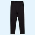 thumbnail image 2 of LYEAA Kid Tough Leggings Tough Thermal Elastic Waist Lightweight Solid Color Ankle Pants 3-13T, 2 of 3