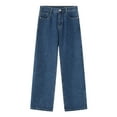 thumbnail image 4 of Men's Hip Hop Baggy Jeans Casual Wide Leg Y2k Skateboard Vintage Denim Pants Streetwear, 4 of 4