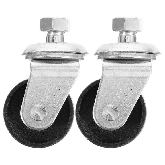 WHAMVOX  2 Pcs Jack Caster Wheel Replacement Aluminum Car Accessories