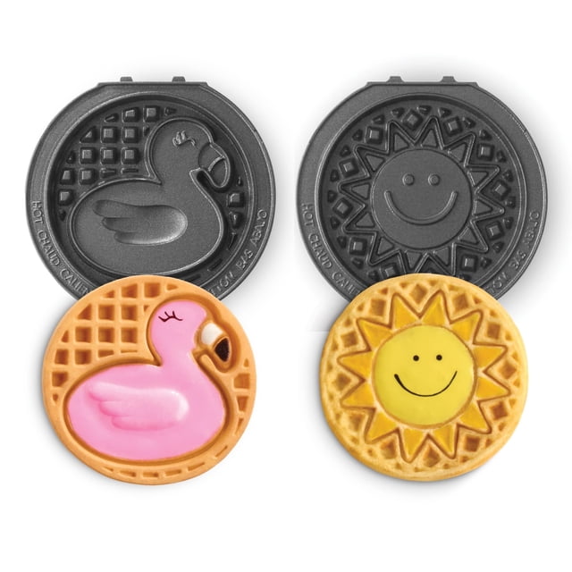 Juego de platos para gofres Dash MultiMaker® Mini System de 4 pulgadas, paquete de 2