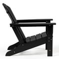 thumbnail image 4 of WestinTrends Dylan Outdoor Adirondack Chair, Black, 4 of 16