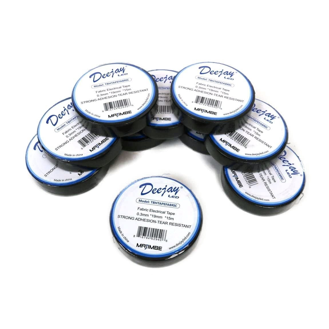 DEEJAYLED Fabric Tape 10 Rolls