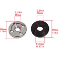 thumbnail image 5 of 1 Paire Angle Meuleuse Bride Écrou Extérieur Rond Métal Pression Plaque Cornière Raccords, 5 of 5