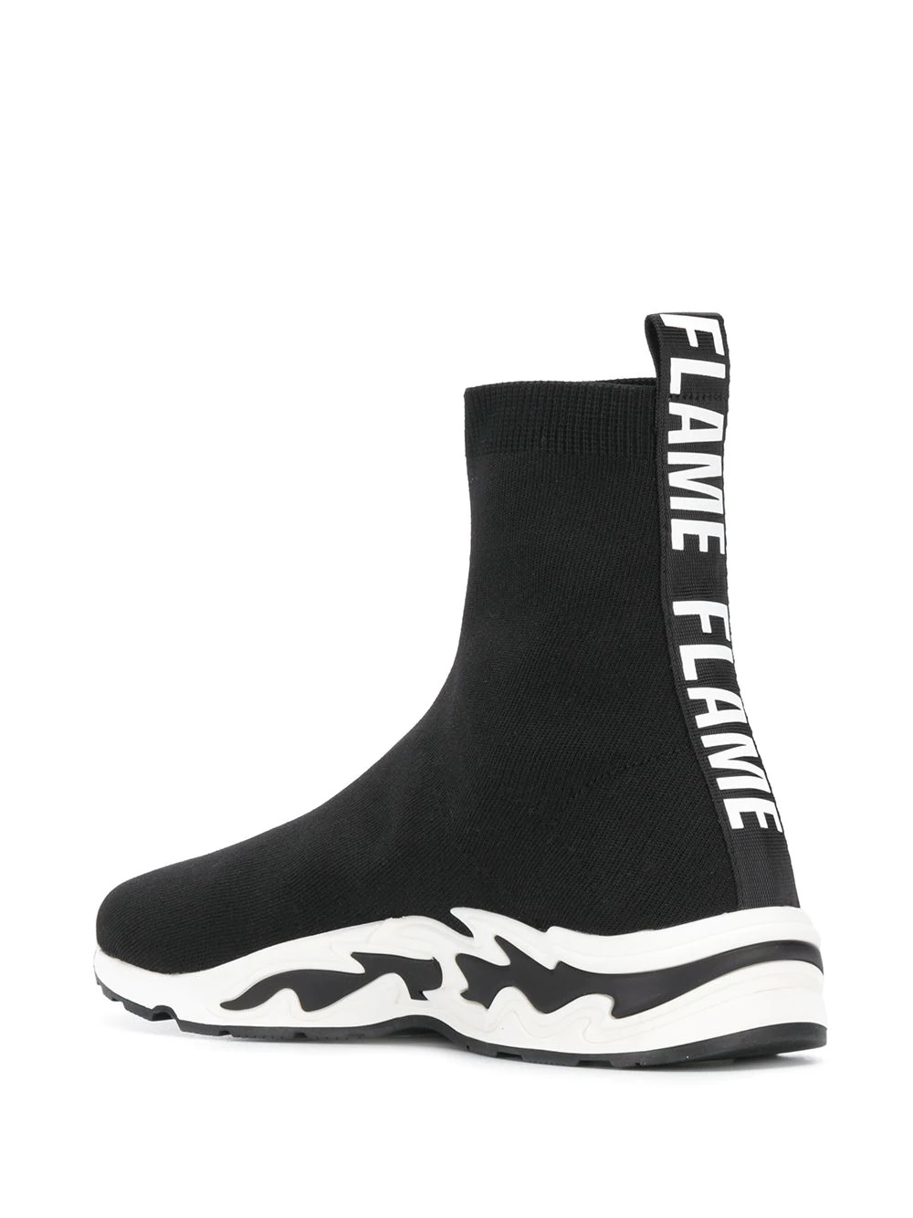 sandro flame sock sneakers