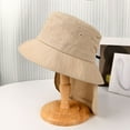 thumbnail image 2 of Vêtements de Randonnée Cool Chapeau de Pluie Visière de Plage Locale Phrase Chapeau Souple pour Hommes Plage Femmes Sac Chapeau pour Femmes avec Trou pour Queue de Cheval Chapeau pour Hommes Visière Extérieure Mariée Chapeau de Course Été Mince Chapeau de Pêcheur, 2 of 4