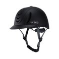 thumbnail image 2 of Casco de montaña de caballos Breathable Knight Hat Supplies Equestrian Sumining Helmet Negro, 2 of 8