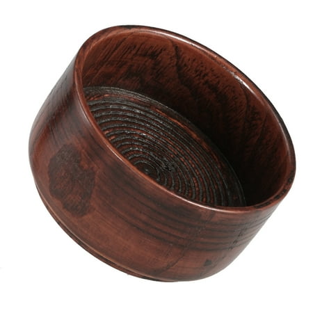 Colored Wooden Bowl Wooden Shaving Brush Bowl High Quality Shaving Mug Shave Cream Soap Cup Portable Male Face Cleaning Soap Bowl ()
