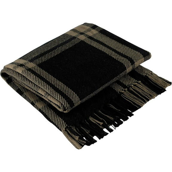 Black Throw Blanket