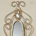 thumbnail image 4 of Julianne Wall Sconce Pair Champagne Gold - Elegant Glam Style Sconces Set for Bedroom, Living Room, Bathroom - Hanging Candleholder Decor Candleholder Pair, 4 of 5