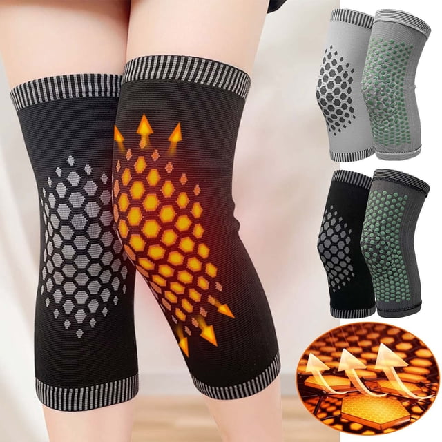 Fiudx Rodilleras Térmicas Matrix Heat, Ajuste Ergonómico para Mayor Comodidad, Suaves y Agradables para La Piel, Ligeras y Portátiles, Alivian El Dolor Articular, Ideales para Deportes Al Aire Libre,