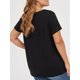 thumbnail image 2 of St. Patrick's Day Knit Top with Clover Hat and Wine Glass Design, Polyester Blend, Round Neck, Short Sleeve - Machine Washable, Oriented Tee For Adult, Men, Women, Teen, Teenager, Adolescent, Youth., 2 of 6