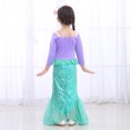 thumbnail image 4 of Vestido de sirena para niñas de Navidad, vestido de noche de manga larga, vestido de niñas con cuentas, vestido de princesa, 4 of 4