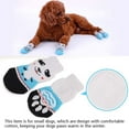thumbnail image 3 of Visland 16PCS Pet Socks, Christmas Cute Paw Pattern Warm Anti-Slip Dogs Cats Knit Socks for Puppy Kitten, 3 of 8