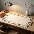 thumbnail image 5 of PVC Desk Pad, Waterproof Non Slip Leather Feel Table Mat, Large Size Writing Gaming Desktop Protector, Durable Stain Resistant Mat, Practical Accessory for Office, Home Study Computer Desktop Use, A, 5 of 6